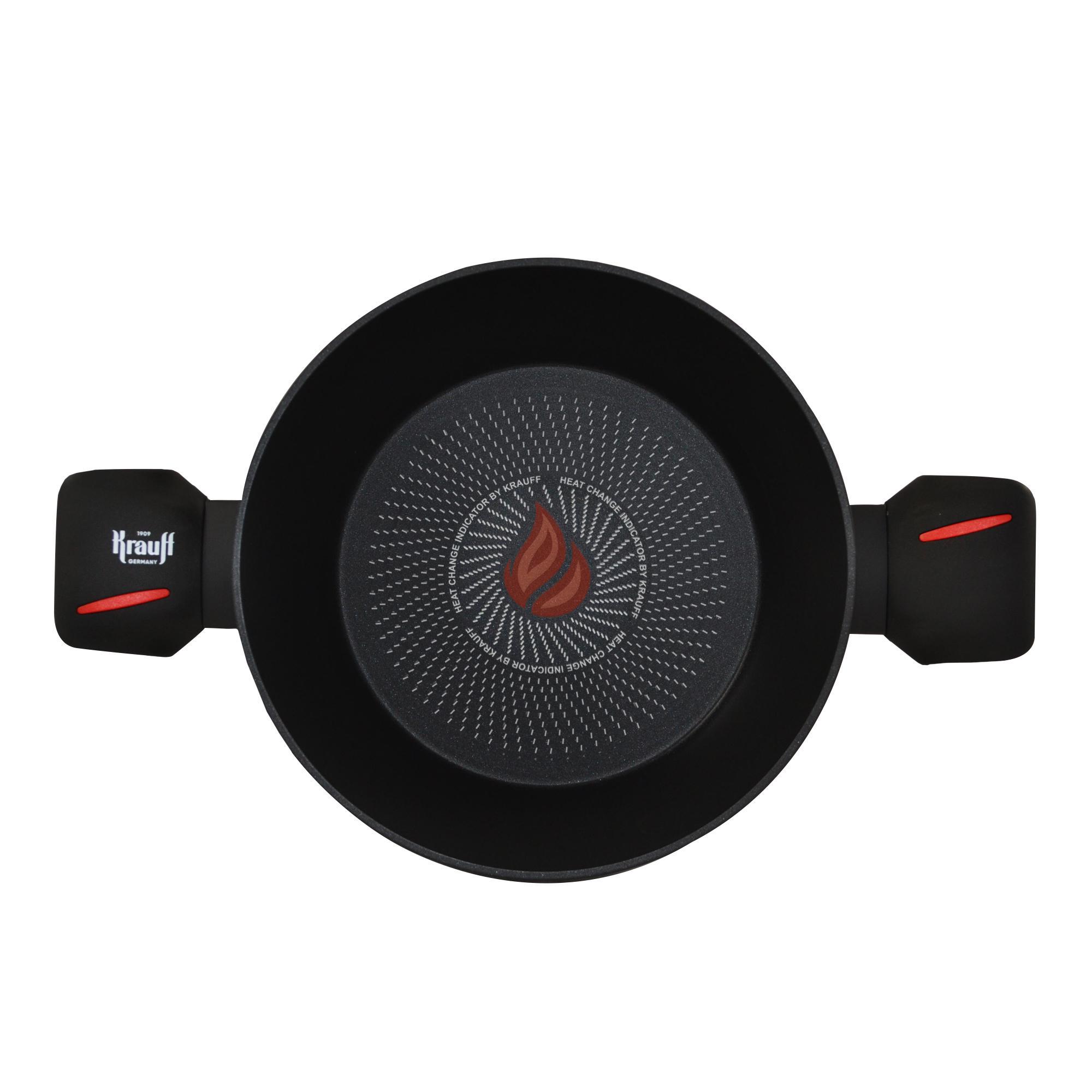 Каструля Krauff Smart Fry 4,3 л з дошкою кухонною Blatt (28822) - фото 4