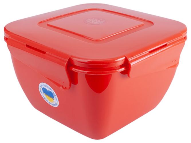 Контейнер универсальный Фиеста квадратный 900 мл Оранжевый (MAN-33515) Контейнер универсальный Фиеста квадратный 900 мл Оранжевый (MAN-33515)