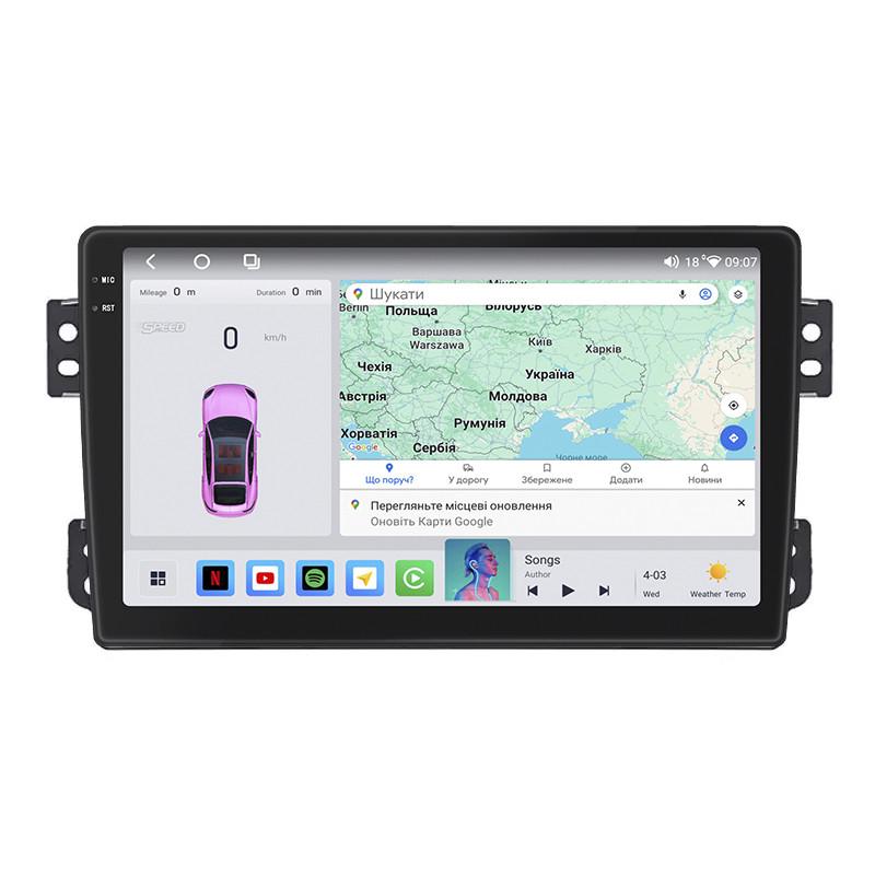 Автомагнитола штатная Lesko 4G/QLED/CarPlay/360°/GPS/Wi-Fi для Suzuki Splash I 2008-2012 4/64Gb 9" (2322814273)