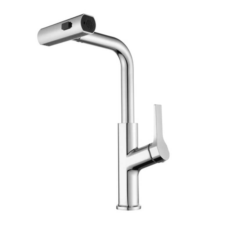 Змішувач для кухні ZEGOR KIT4-A064 з висувною лійкою (29922982)