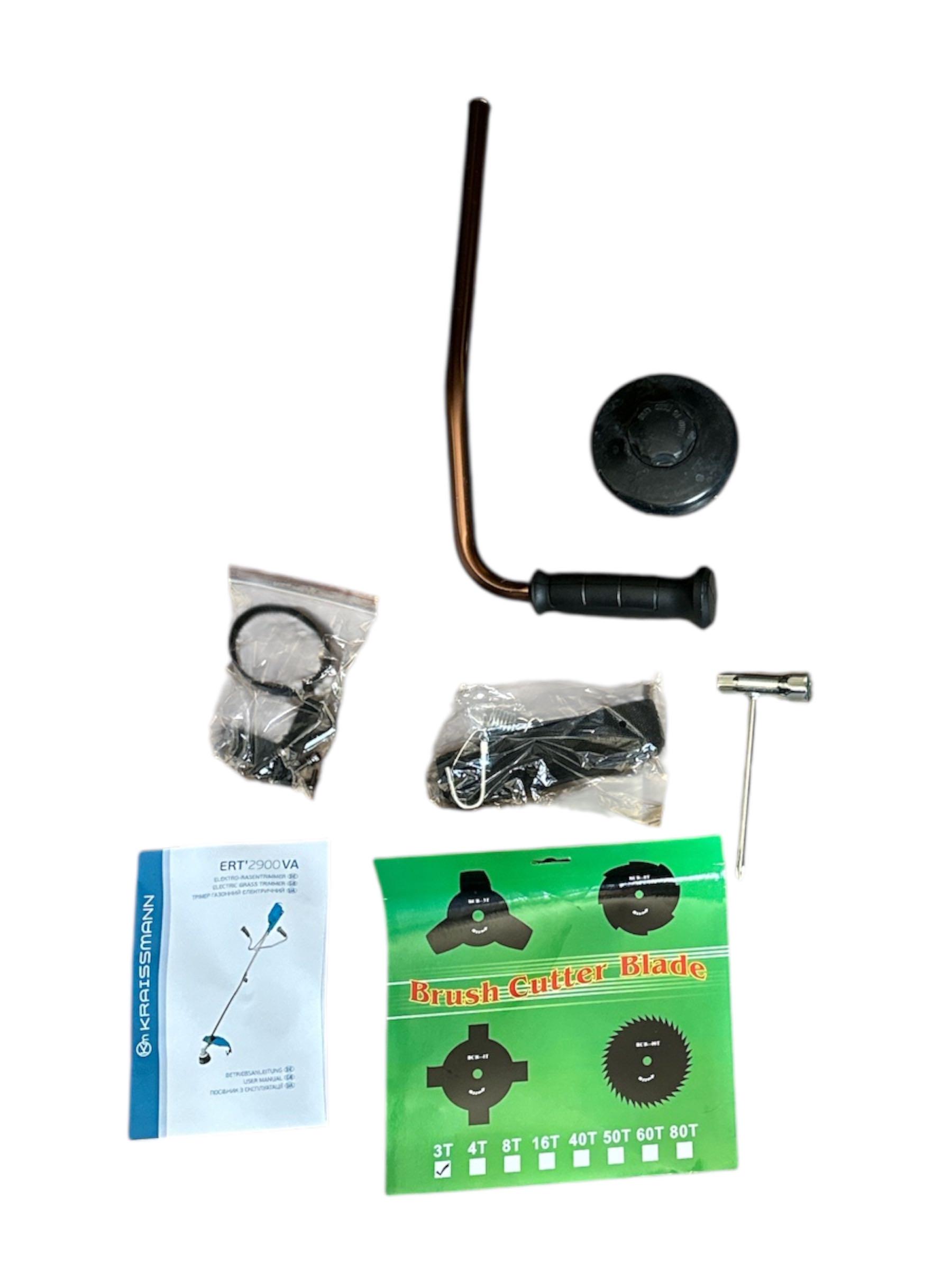 Електрокоса Kraissmann ERT'2900VA (27387850) - фото 7 Електрокоса Kraissmann ERT'2900VA (27387850) - фото 7