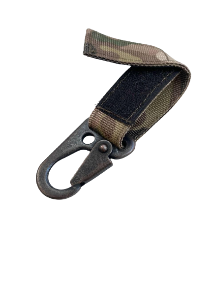 Карабін із петлею Molle 10,5 см Мультикам