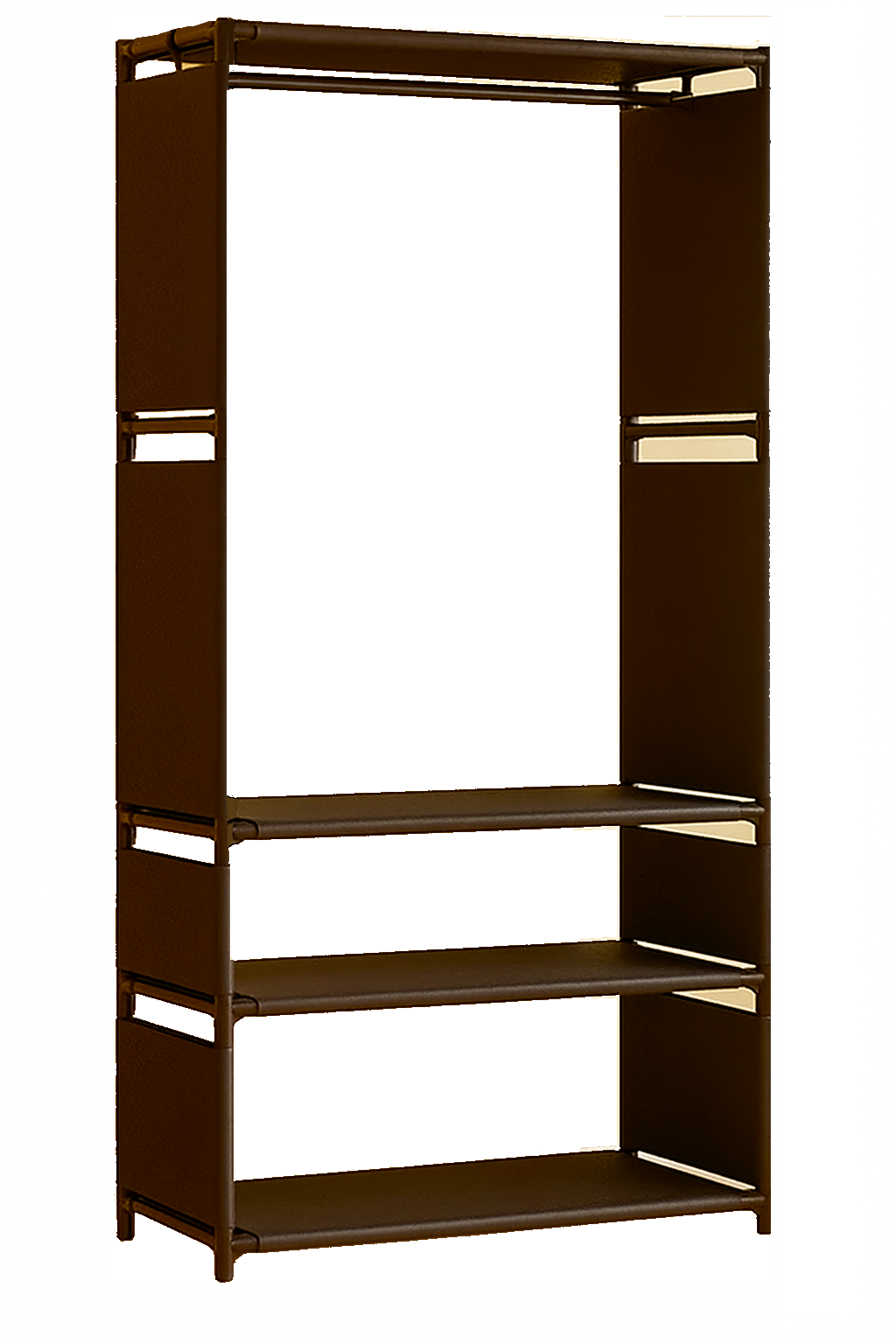 Тканинна шафа підлогова складана Multi Functional Coat Rack YHs7702-1i 170x60x36 см (29042625)