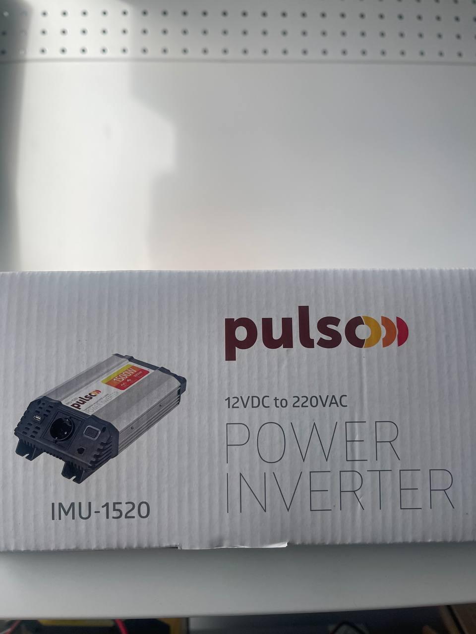 Преобразователь напряжения Pulso IMU-1520 USB-5VDC2.0A 12-220 V 1500 W - фото 3 Преобразователь напряжения Pulso IMU-1520 USB-5VDC2.0A 12-220 V 1500 W - фото 3