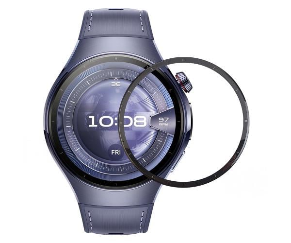 Защитное стекло противоударное SoftGlass Full Cover P ммA для Huawei Watch 5 42 мм Black