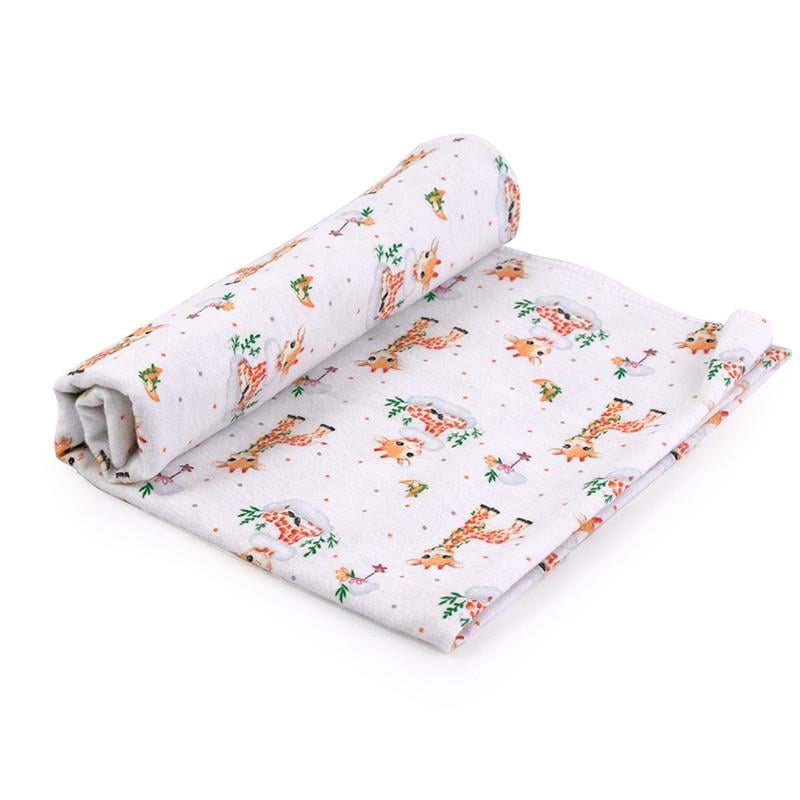 Пеленка фланель Руно Жираф 80x90 см (28691)