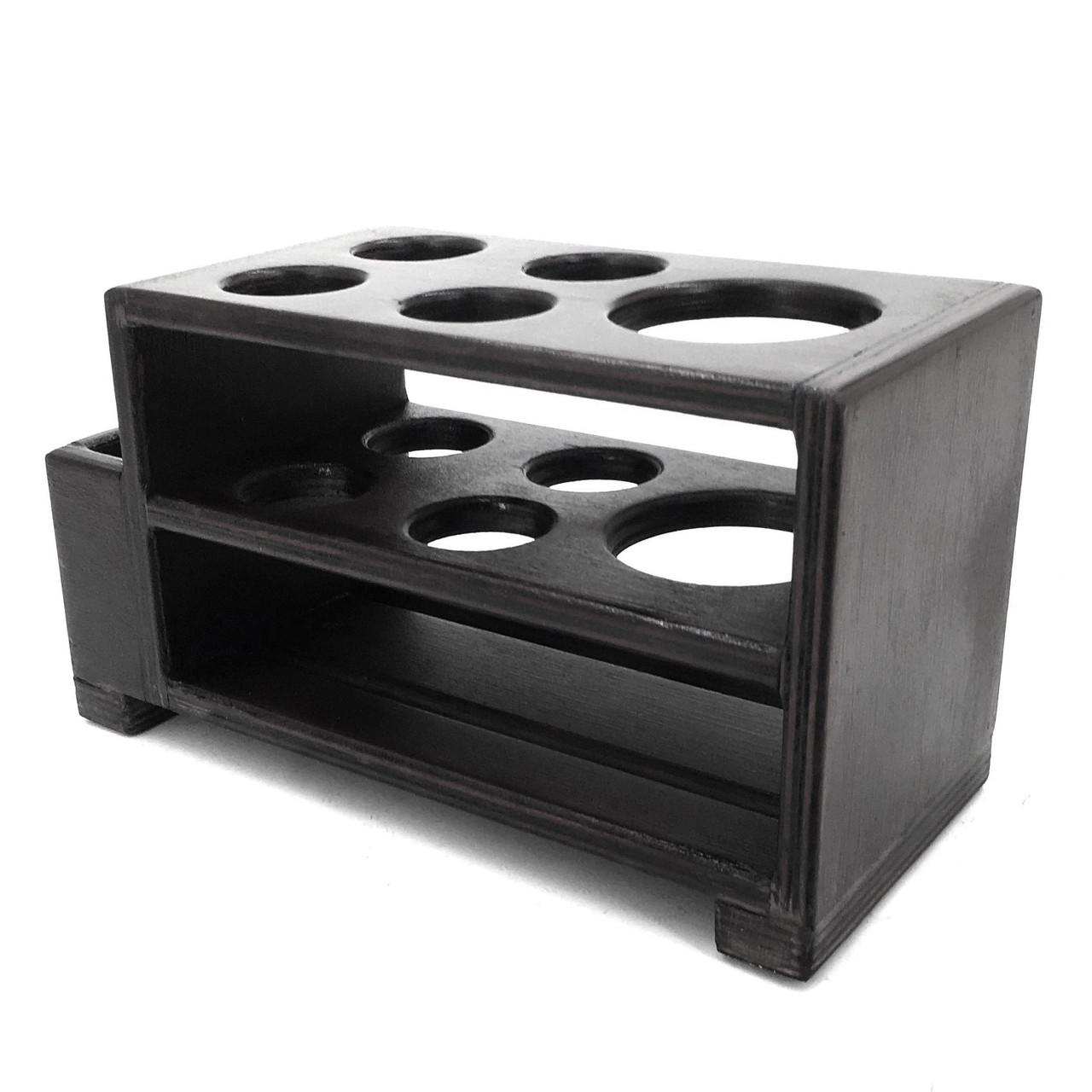 Органайзер для зубных щеток из дерева Маракеш Венге (ОЗЩ-000112) - фото 4