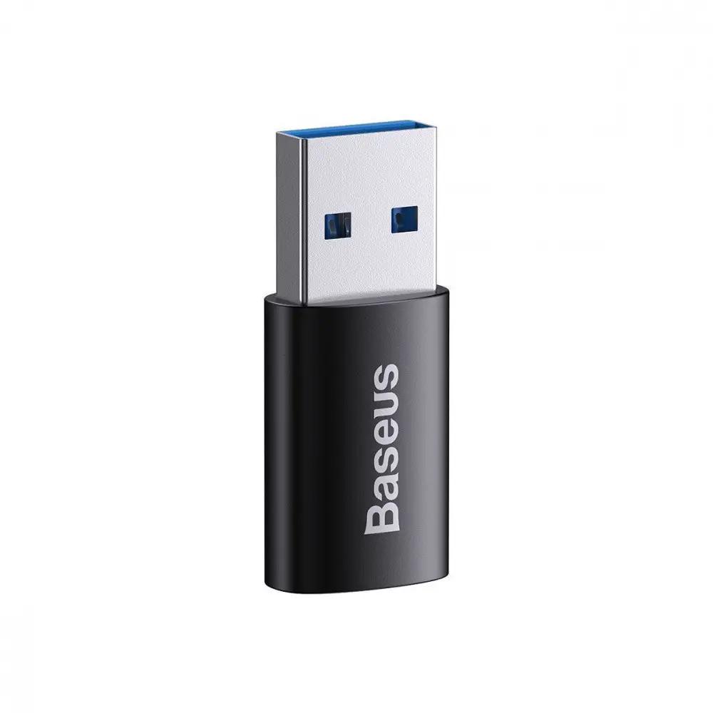 Перехідник Baseus Ingenuity Series Mini OTG штекер USB 3.1 вхід Type-C передача 10 Гб/с (ZJJQ000103) - фото 1