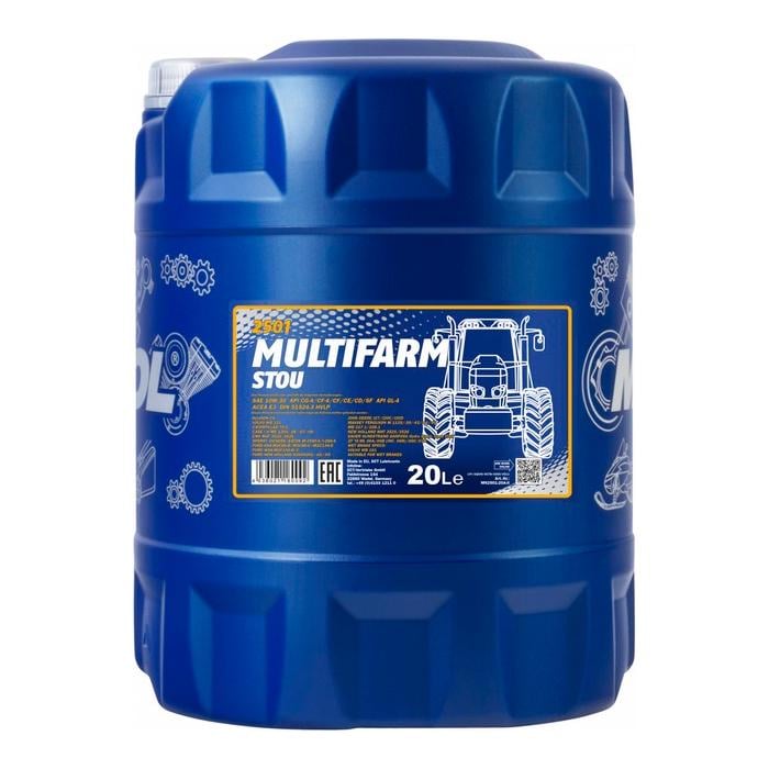 Моторне мастило Mannol Multifarm STOU 10W30 20 л (MN2501-20)