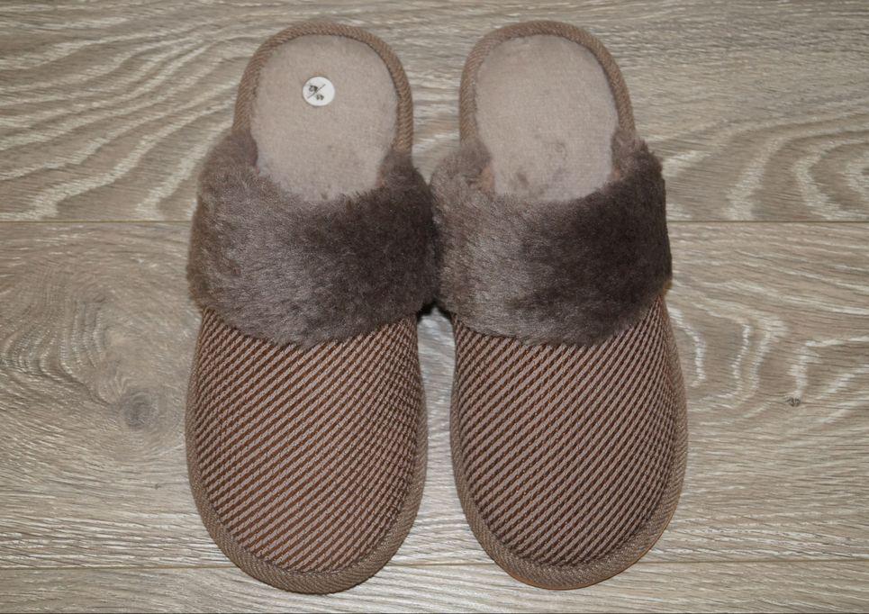 Тапочки чоловічі домашні Sollaza р. 39/40 25,5 см Коричневий (31418-3940) - фото 5 Тапочки чоловічі домашні Sollaza р. 39/40 25,5 см Коричневий (31418-3940) - фото 5