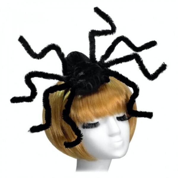 Декор на Хэллоуин Seta Паук на резинке (18-987BLK)