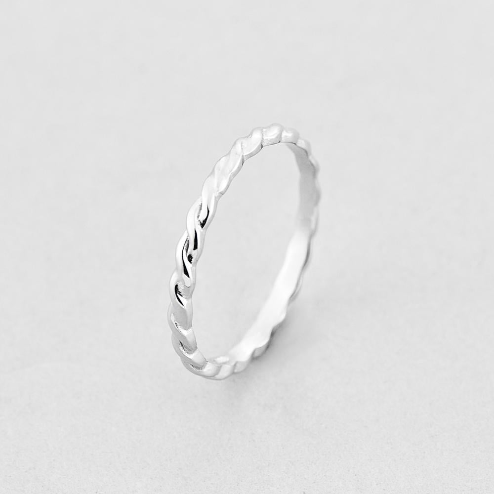 Серебряное кольцо Minimal Безупречность р. 16,5 (15529)