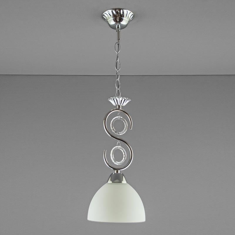 Люстра підвісна Lighthouse SH-14964/1 CR+WT 150х150х320 E27 Хром - фото 2 Люстра підвісна Lighthouse SH-14964/1 CR+WT 150х150х320 E27 Хром - фото 2