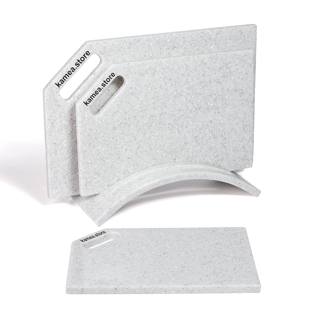Набір дощок кухонних Kamea із штучного каменю Poppy Seed - фото 1 Набір дощок кухонних Kamea із штучного каменю Poppy Seed - фото 1