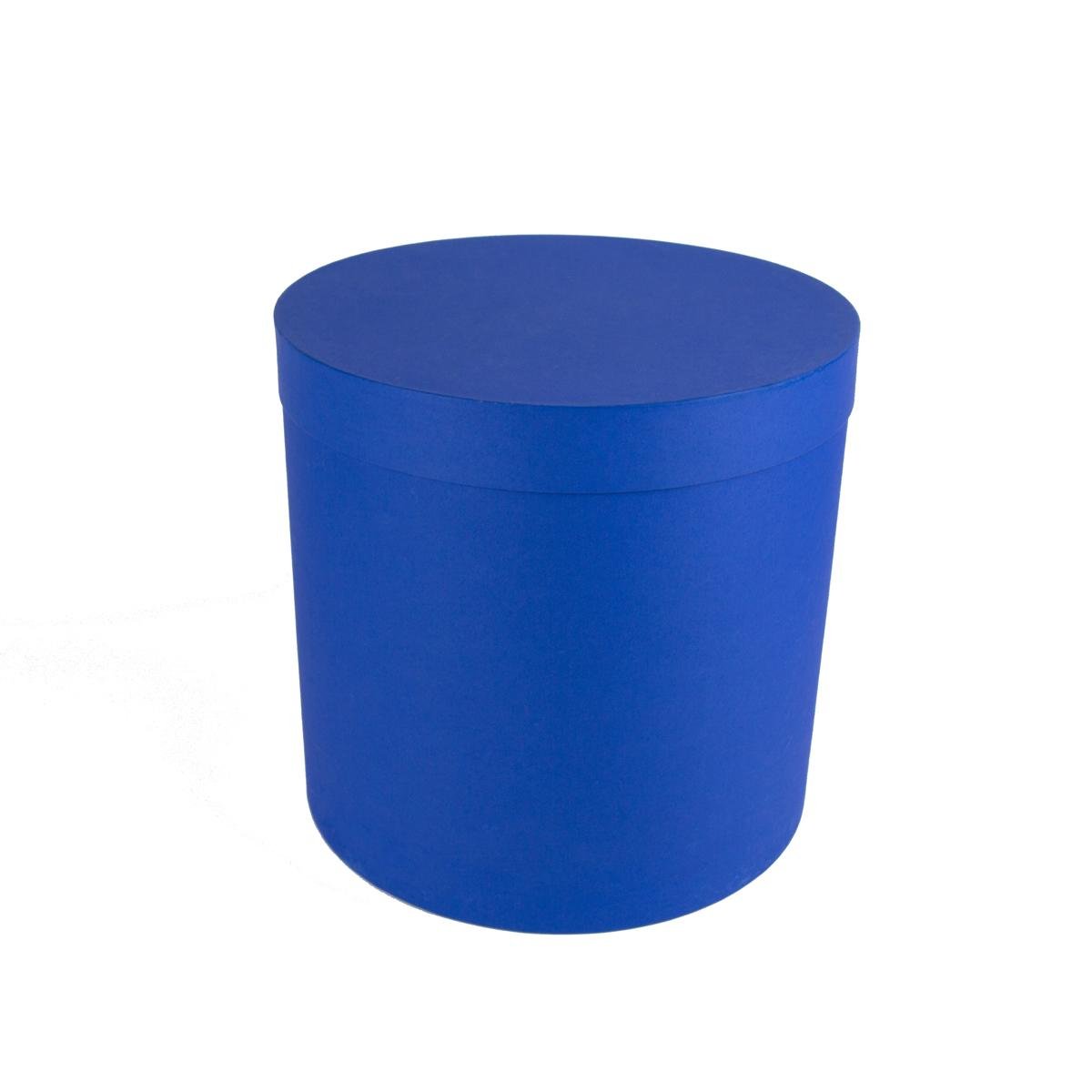 Коробка Perfectbox цилиндрическая матовая 23х25х25 см Индиго (25263)