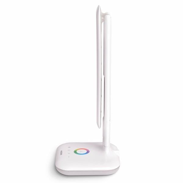 Настольная лампа светодиодная Videx TF05W-RGB 7W с дисплеем и RGB подсветкой корпуса 3000-5500K Белый - фото 7 Настольная лампа светодиодная Videx TF05W-RGB 7W с дисплеем и RGB подсветкой корпуса 3000-5500K Белый - фото 7