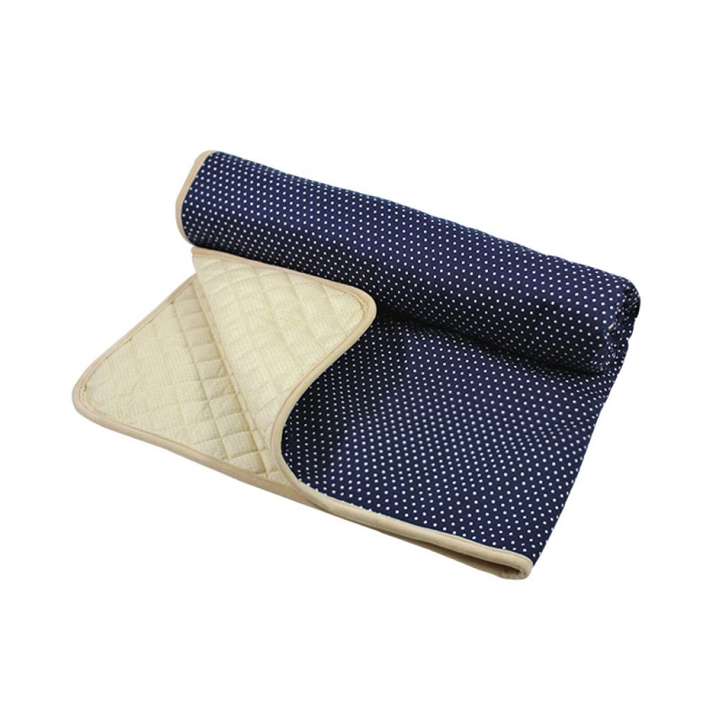 Матрас для вигвама Lesko D001 Горошек Navy Blue детский коврик Матрас для вигвама Lesko D001 Горошек Navy Blue детский коврик