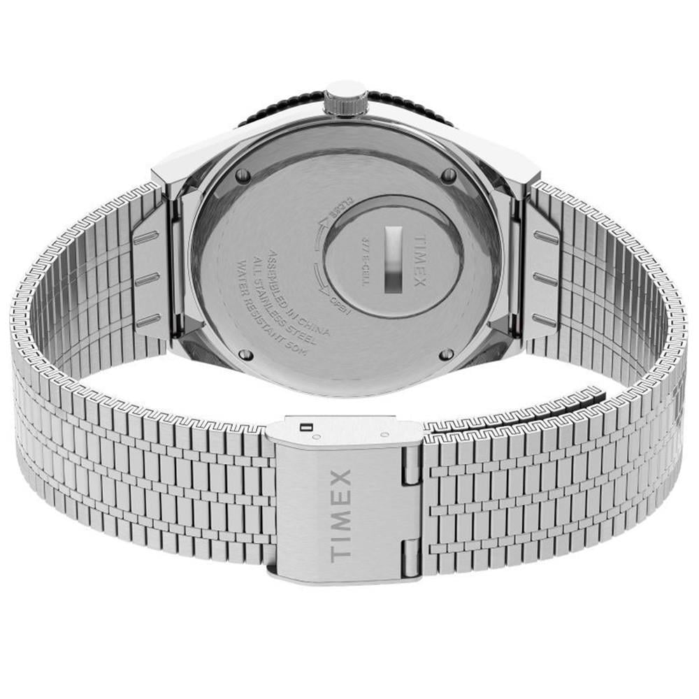 Наручний годинник чоловічий Timex Q Diver кварцевий Silver (Tx2u61700) - фото 4 Наручний годинник чоловічий Timex Q Diver кварцевий Silver (Tx2u61700) - фото 4