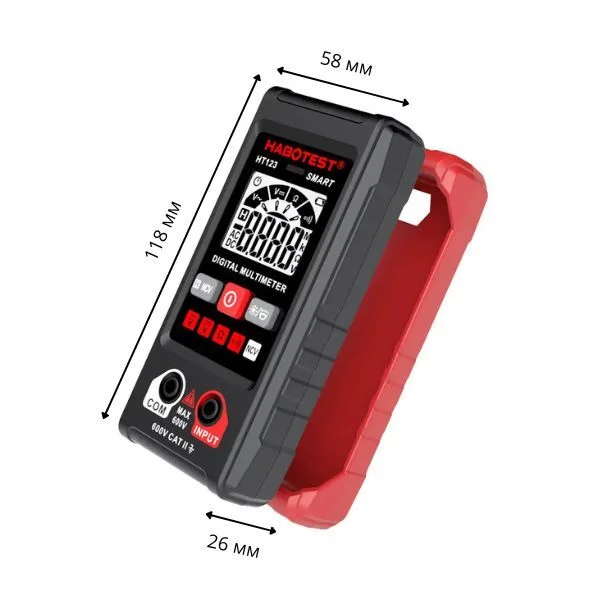 Мультиметр цифровой C01342 (C01342) - фото 12 Мультиметр цифровой C01342 (C01342) - фото 12