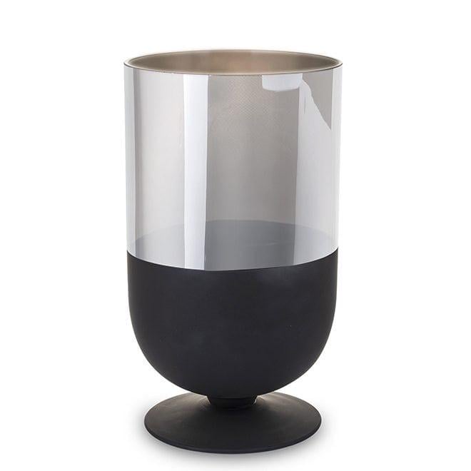 Ваза стеклянная Flora на ножке 32 см (34140)