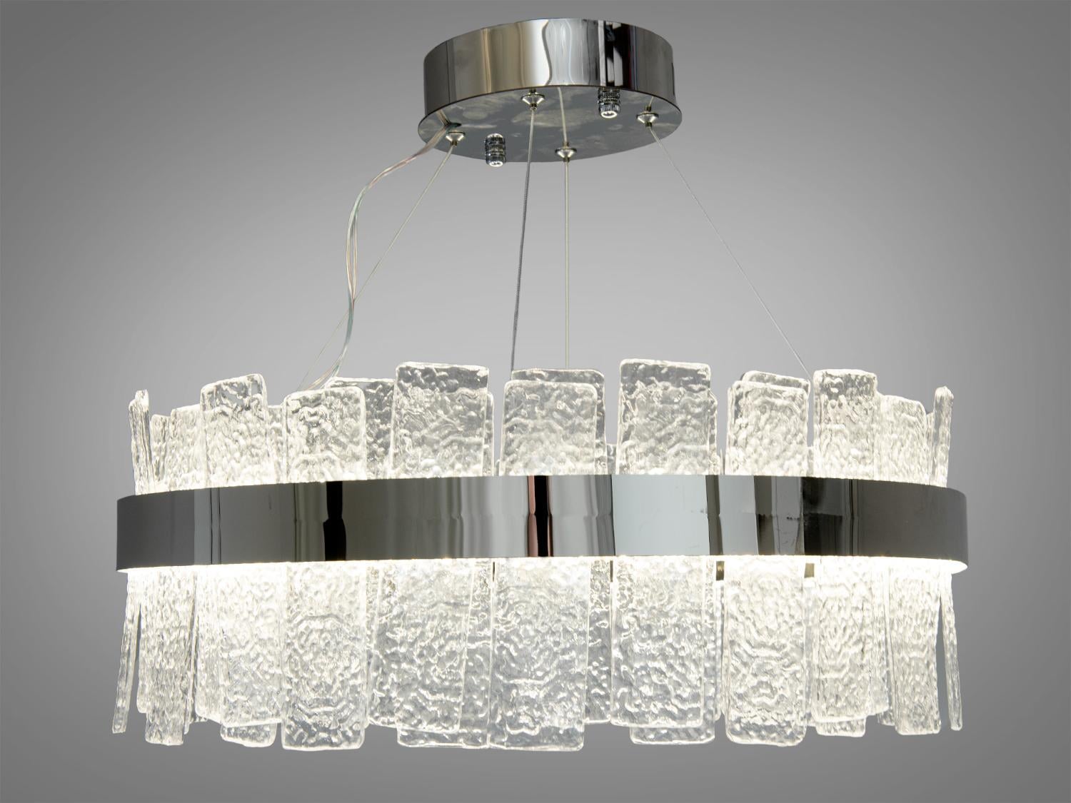 Люстра LED хрустальная Diasha 817/500CH Хром