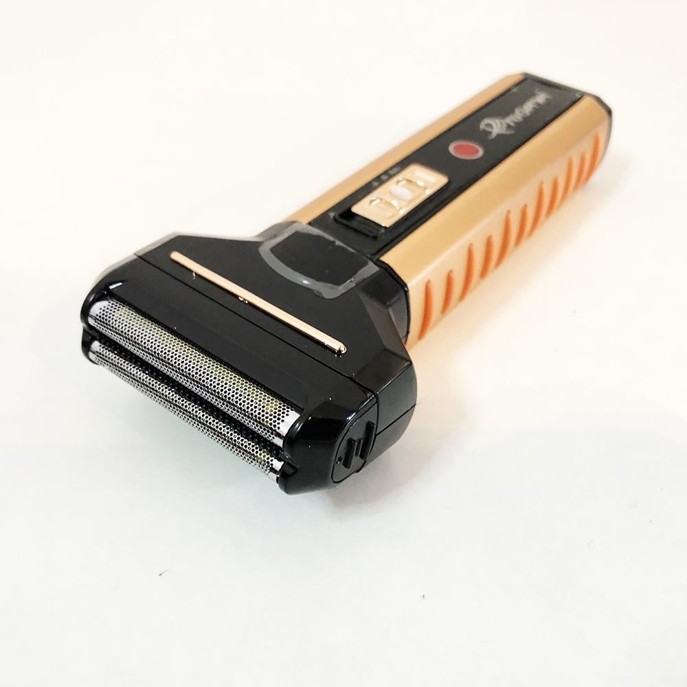 Электрическая бритва Gemei GM 789 3 насадки Коричневый