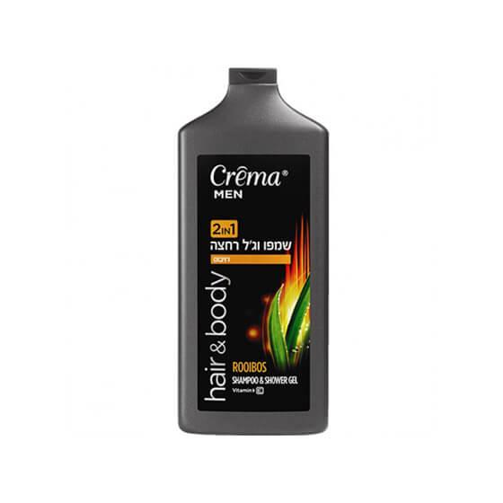 Гель-шампунь для душа мужской Ройбос Crema Men 2в1 (7290012117411)