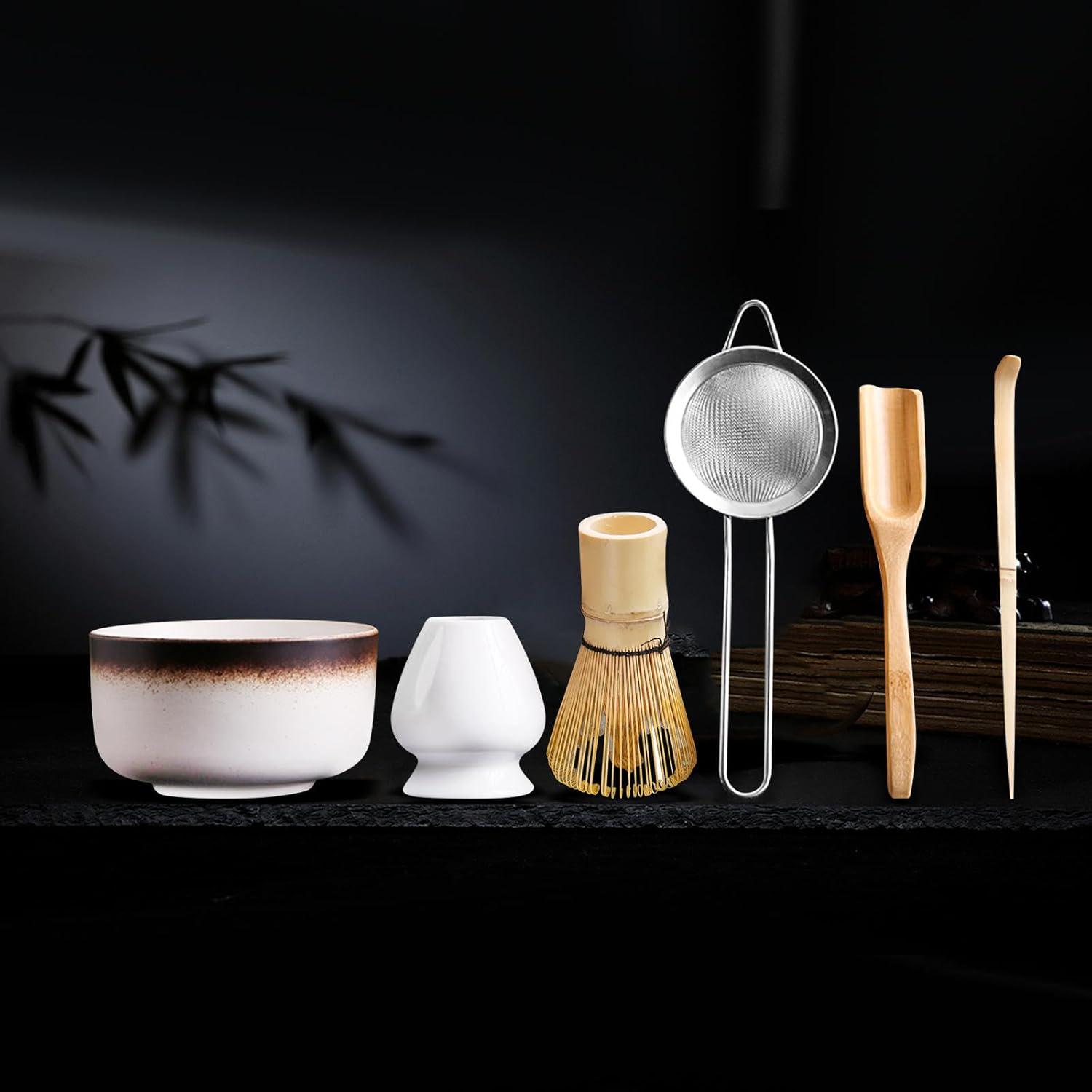 Комплект інструментів для приготування чаю матча Moolo 6в1 - фото 9