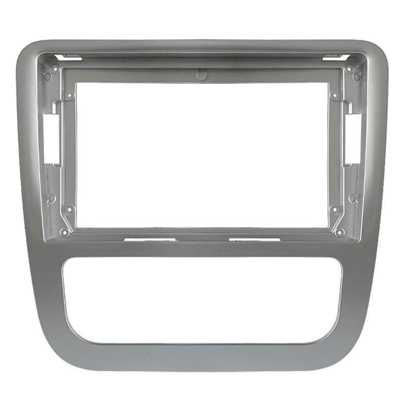 Переходная рамка Lesko для Volkswagen Scirocco 2009-2014 Manual AC 7560 9" Silver (35611399)