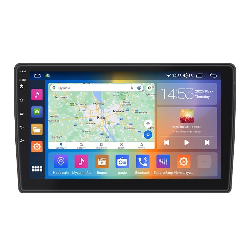 Штатная магнитола 10" Lesko для Volkswagen Caddy III Рестайлинг 2010-2015 2/32Gb CarPlay 4G Wi-Fi GPS Prime