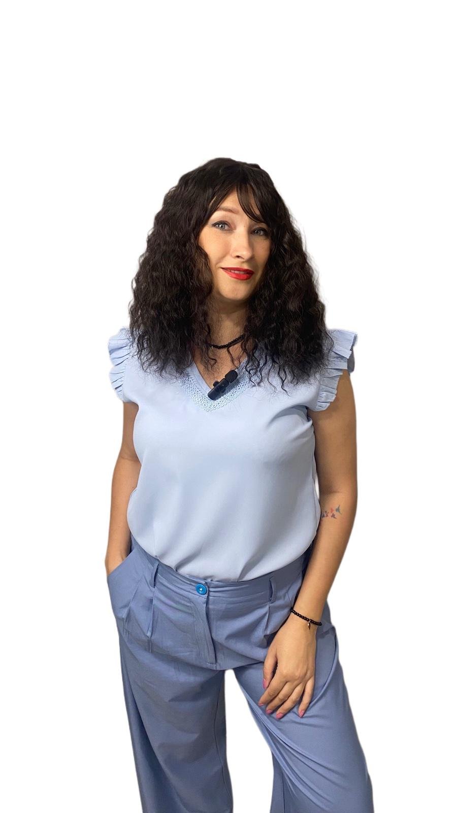 Накладка топер Хвиляста на тімяну ділянку голови з чубчиком 45 см Гіркий-шоколад