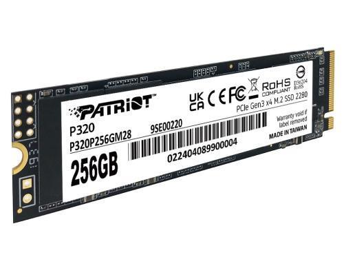 Накопитель Patriot SSD 256 Gb PCI-E 3x4 м (P320P256GM28) - фото 4 Накопитель Patriot SSD 256 Gb PCI-E 3x4 м (P320P256GM28) - фото 4