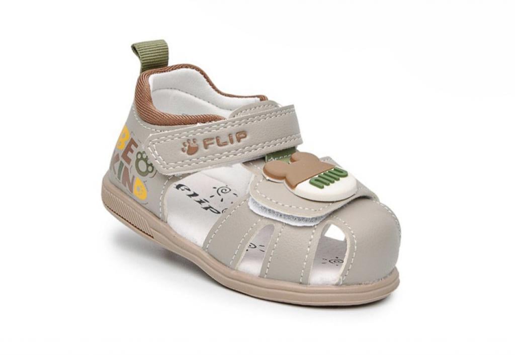 Cандали для мальчиков 65052 р. 19 Хаки