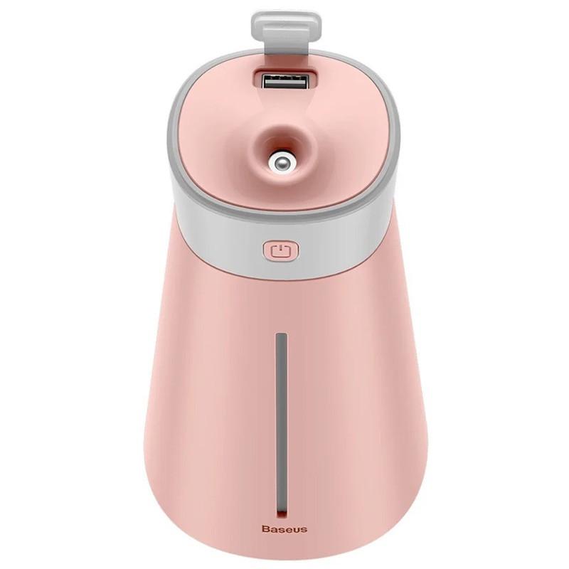 Увлажнитель воздуха Baseus Slim Waist Humidifier DHMY-B04 USB Розовый - фото 2