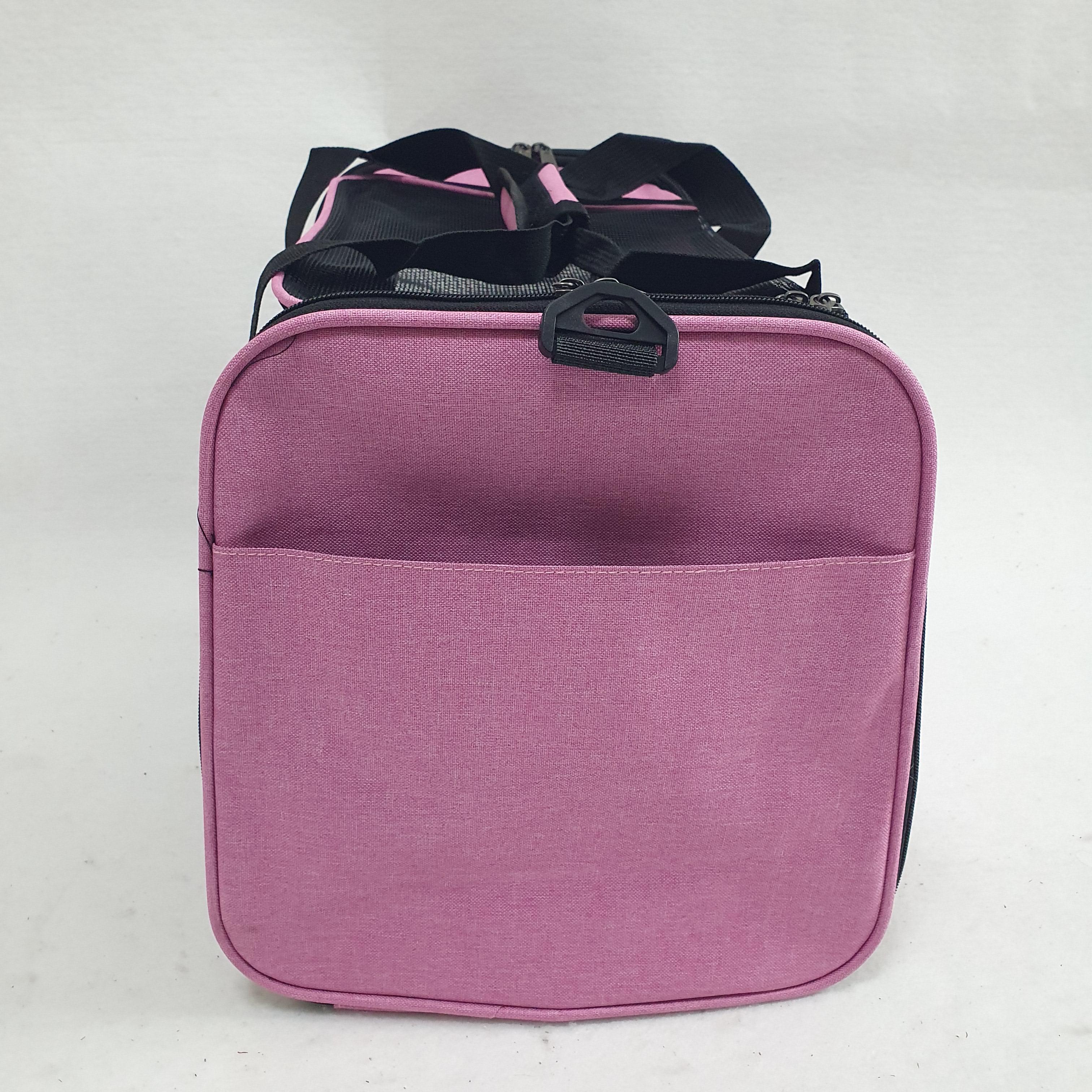 Сумка-переноска для кошек и собак Connor до 12 кг Розовый (AR-512-Pink) - фото 11 Сумка-переноска для кошек и собак Connor до 12 кг Розовый (AR-512-Pink) - фото 11