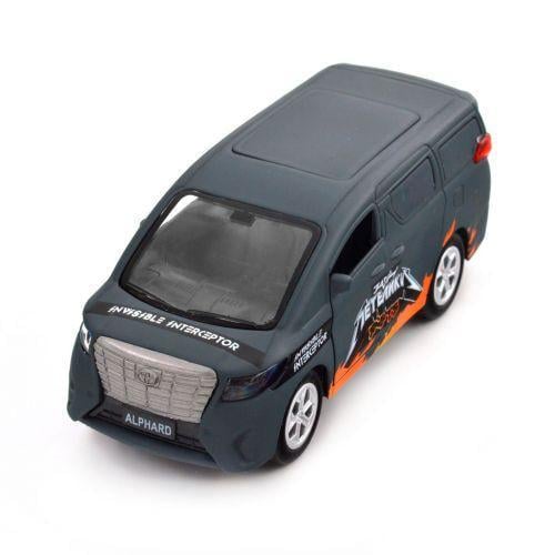 Машинка TechnoDrive Шевроны Героев Toyota Alphard Отряд бабочек металлическая (239329)