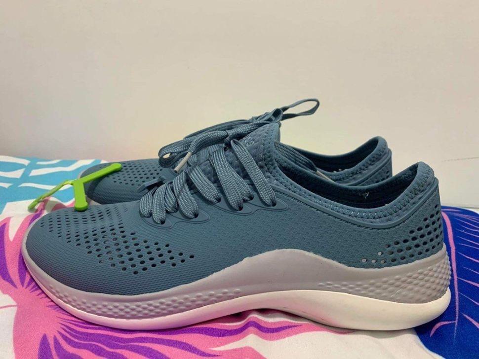 Кросівки чоловічі Crocs LiteRide 360 Pacer Steel Microchip р. 39-40 Світло-синій (11139) - фото 4 Кросівки чоловічі Crocs LiteRide 360 Pacer Steel Microchip р. 39-40 Світло-синій (11139) - фото 4