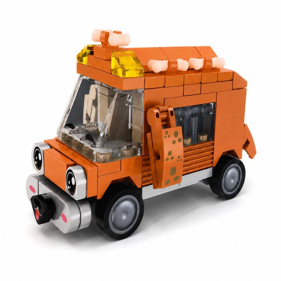Дитячий конструктор Puppy Bus BB121E-B серії Animal Bus 110 дет.