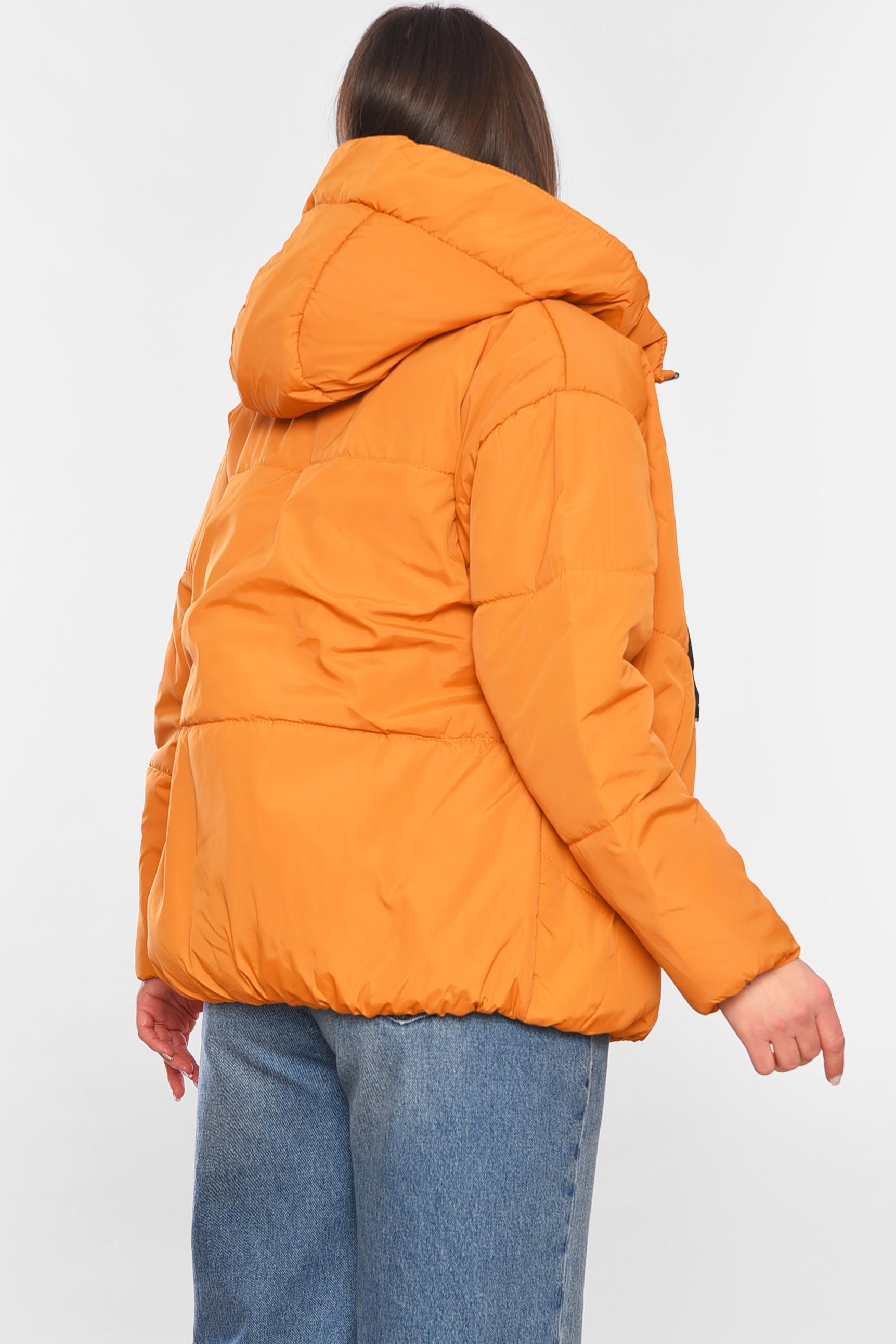 Куртка женская демисезонная р. 42 Горчичный (197797) - фото 3 Куртка женская демисезонная р. 42 Горчичный (197797) - фото 3