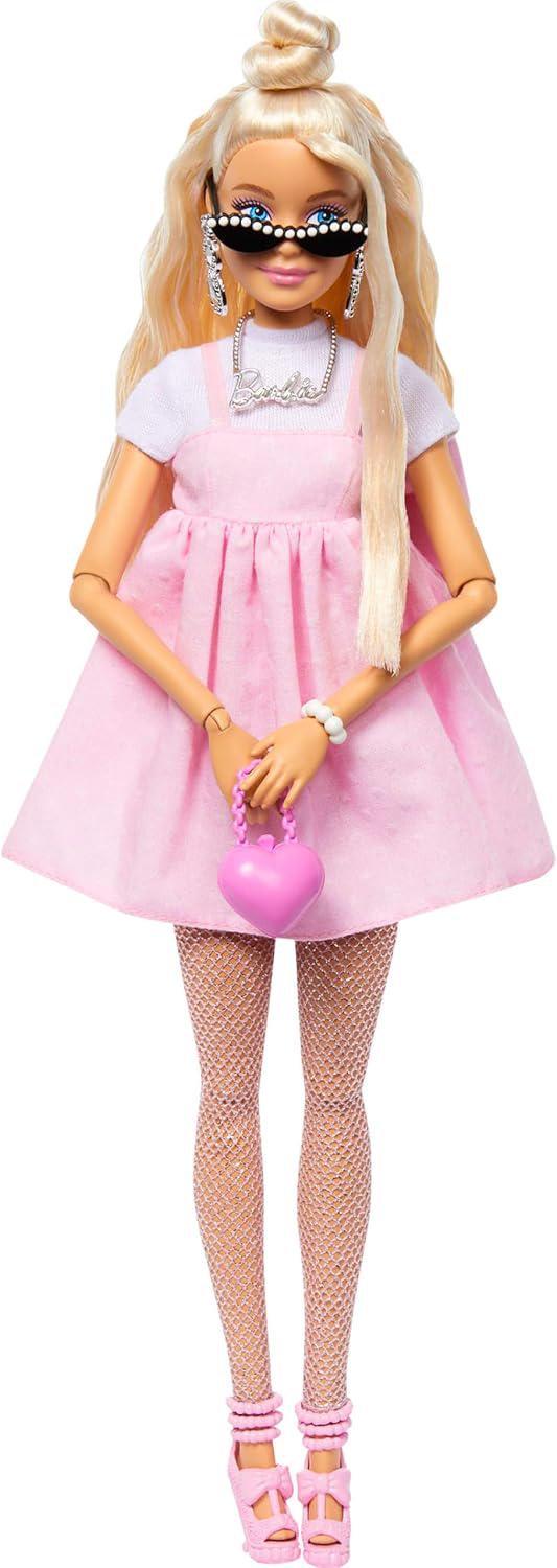 Кукла Barbie Deluxe Style #3 Barbiecore Модница в платье (HYV27)