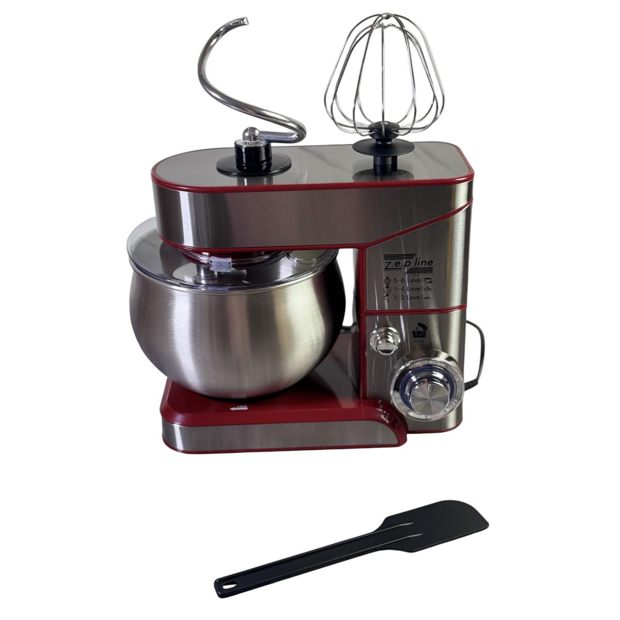 Тістоміс стаціонарний Zepline ZP-105 з комплектом насадок та захисною кришкою 3500 Вт 6 л (є193) - фото 6 Тістоміс стаціонарний Zepline ZP-105 з комплектом насадок та захисною кришкою 3500 Вт 6 л (є193) - фото 6