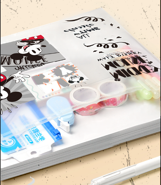 Папка с бегунком Жасмин Принцессы А4 Разноцветный (0513) - фото 4