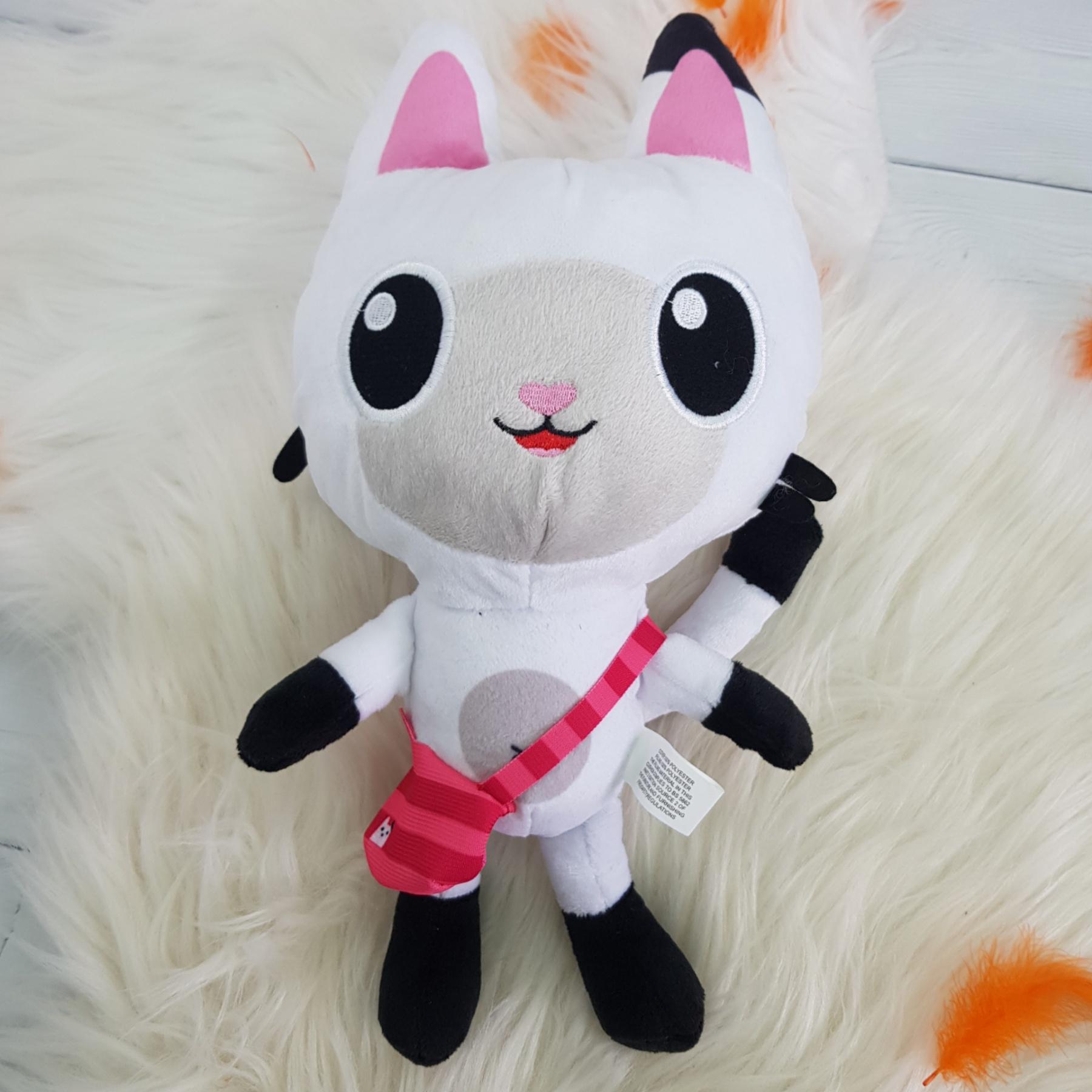 Мягкая игрушка Габби кот Generic Gabby's Dollhouse 25 см Белый (2571827392)