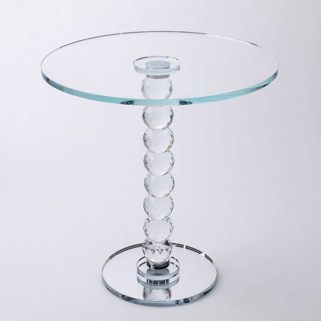 Тортівниця скляна HP-4-69L на ніжці кругла стійка для торта/капкейків 12x13,5 см (6957) - фото 3 Тортівниця скляна HP-4-69L на ніжці кругла стійка для торта/капкейків 12x13,5 см (6957) - фото 3