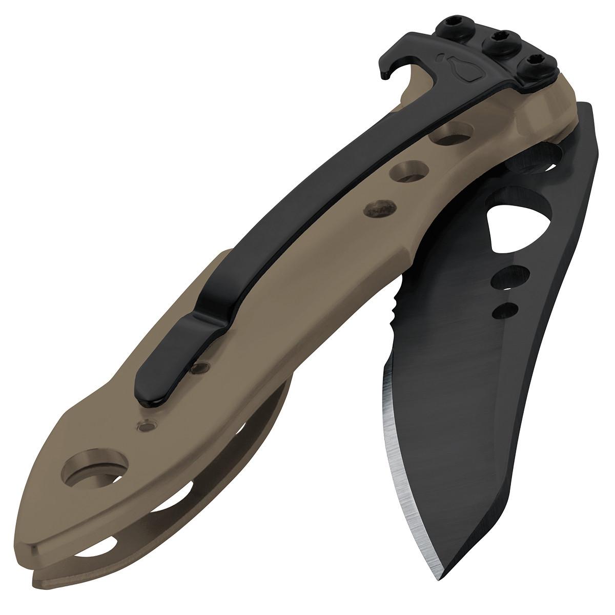 Нож складной Leatherman Skeletool KBx Tan Койот (832615) - фото 3