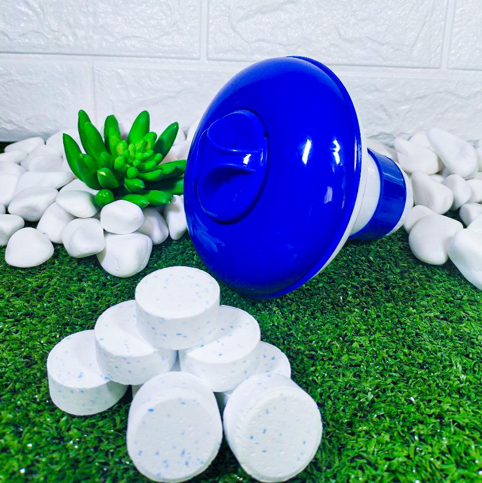 Комплект химии для каркасных и надувных бассейнов мультитаб 3в1 и дозатор плавающий (04041991) - фото 2 Комплект химии для каркасных и надувных бассейнов мультитаб 3в1 и дозатор плавающий (04041991) - фото 2