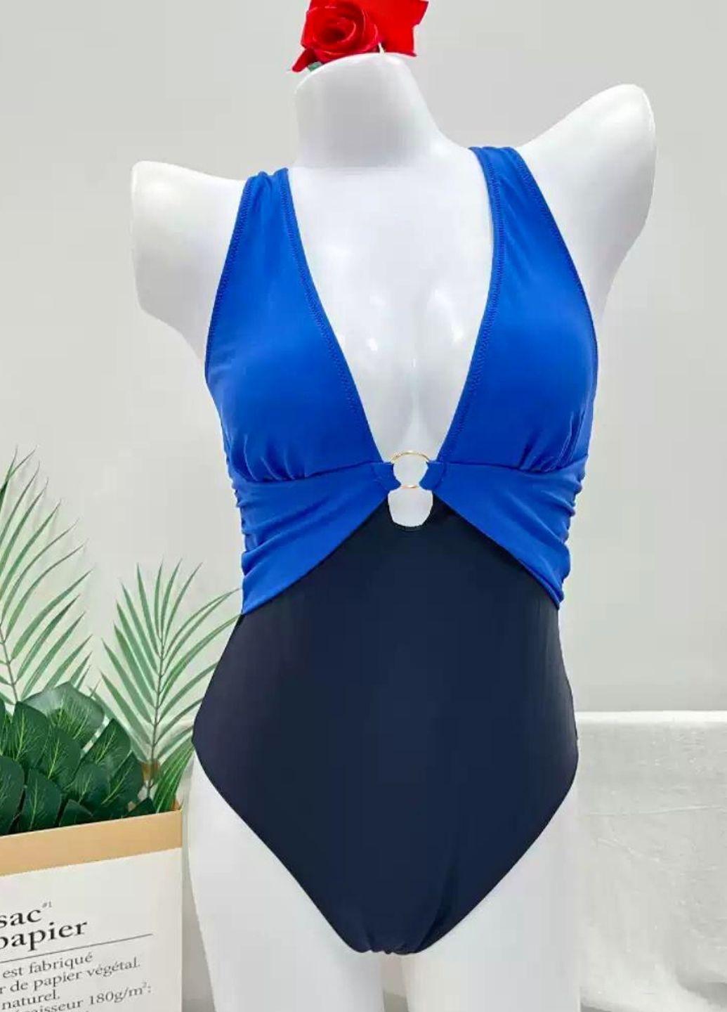 Купальник цельный Davida L Синий (13510)