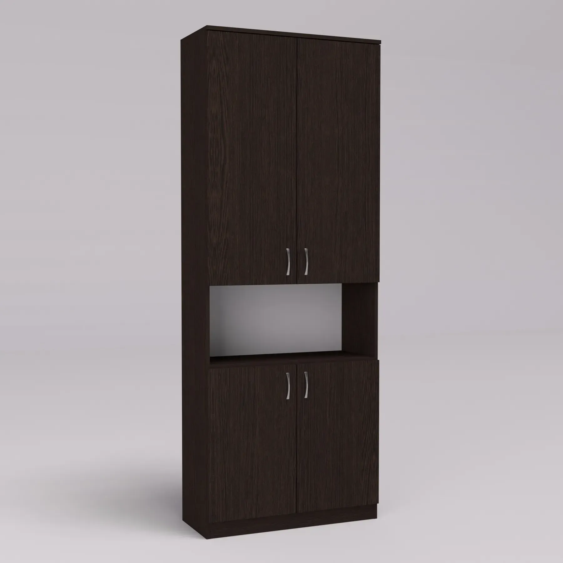 Шкаф Kontinent ОШК-2 80х34х210 см Венге Магия (53006466) - фото 2 Шкаф Kontinent ОШК-2 80х34х210 см Венге Магия (53006466) - фото 2