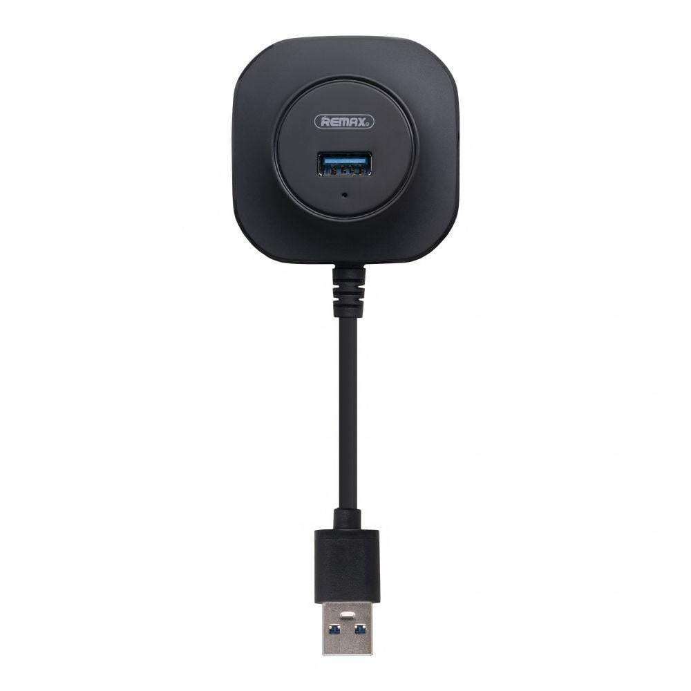 USB HUB Remax RU-U8 Fonye Micro 27 см Black