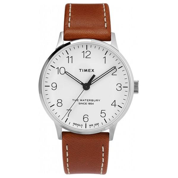 Наручные часы мужские Timex Waterbury Classic кварцевые Silver (Tx2t27500)